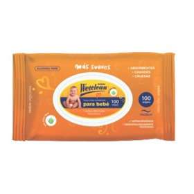 Imagen de WETCLEAN WIPES TOALLITAS HUMEDAS BABY [100 uni.]