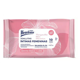 Imagen de WETCLEAN WIPES TOALLITAS HUMEDAS INTIMAS [10 uni.]