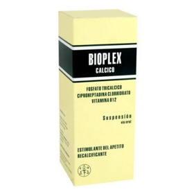 Imagen de BIOPLEX CALCICO JARABE B12 250mcg+250mg+15mg/ml [100 ml]