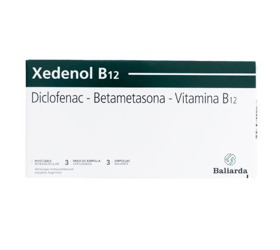 Imagen de XEDENOL B12 INY. 75 mg [3 amp.]