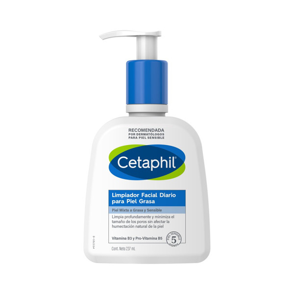 Imagen de CETAPHIL LIMPIADOR FACIAL GEL PUMP PIEL GRASA [237 ml]