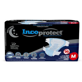 Imagen de INCOPROTECT PAÑAL NOCTURNO M 70 a 110 cm [30 uni.]