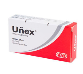 Imagen de UÑEX EFA 250 mg [10 comp.]