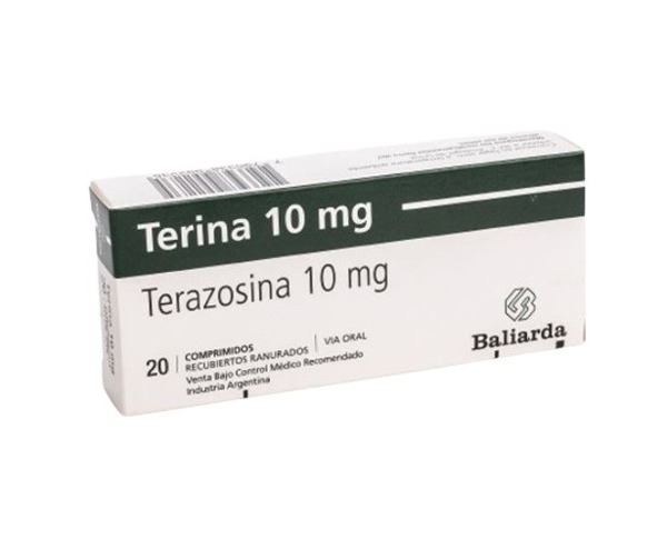 Imagen de TERINA 10 10 mg [20 comp.]