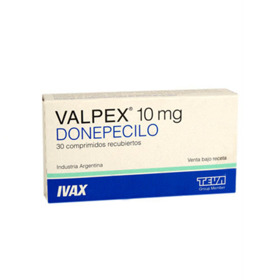 Imagen de VALPEX 10 10 mg [30 comp.]