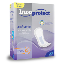 Imagen de INCOPROTECT APOSITO GRANDE [30 uni.]