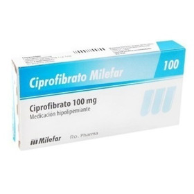 Imagen de CIPROFIBRATO MILEFAR 100 mg [60 cap.]