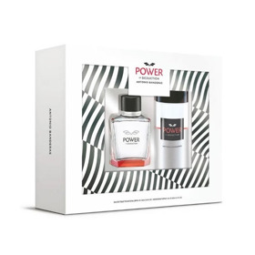 Imagen de BANDERAS POWER OF SEDUCTION EDT+DEO SPRAY COFRE [100+150ml]