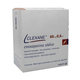 Imagen de CLEXANE 60 60 mg [10 amp.]