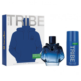 Imagen de BENETTON UNITED COLORS TRIBE EDT+DEO ESTUCHE [90+150ml]