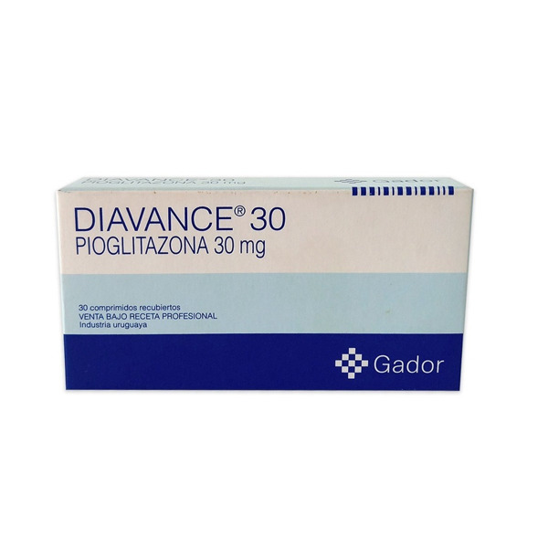 Imagen de DIAVANCE 30 30 mg [30 comp.]