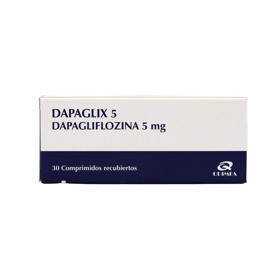 Imagen de DAPAGLIX  5 5 mg [30 comp.]