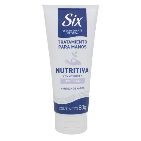 Imagen de SIX MANOS CREMA NUTRITIVA MANTECA DE KARITE [80 gr]