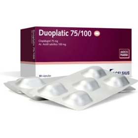 Imagen de DUOPLATIC 75+100mg [30 cap.]