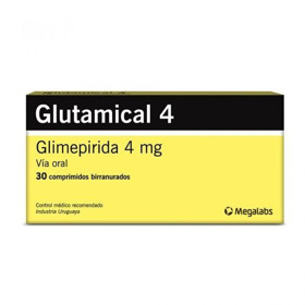 Imagen de GLUTAMICAL 4 mg [30 comp.]