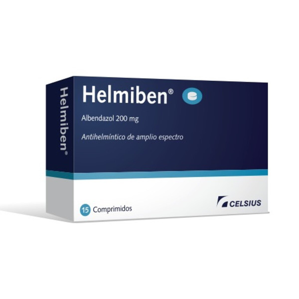 Imagen de HELMIBEN 200 mg [15 comp.]