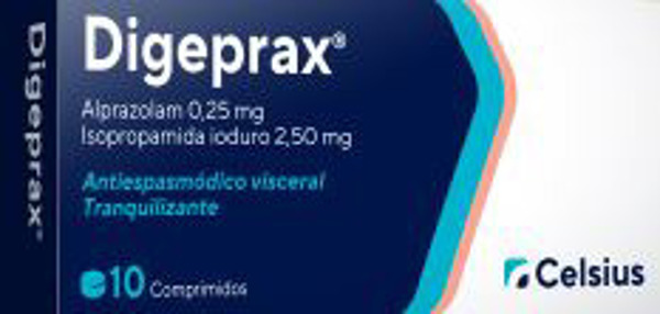 Imagen de DIGEPRAX 2.5+.25mg [10 comp.]