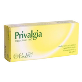 Imagen de PRIVALGIA 400 400 mg [10 comp.]