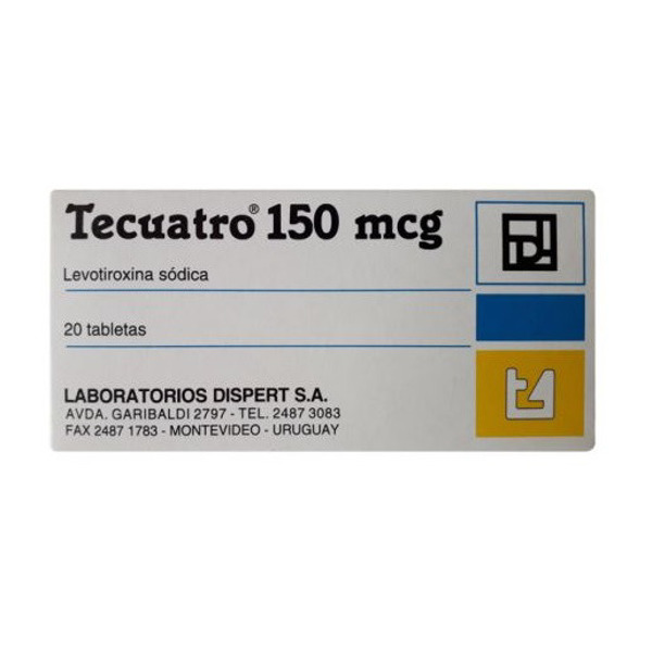 Imagen de TECUATRO 150 150 mcg [40 tab.]