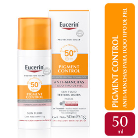 Imagen de EUCERIN SOLAR FACIAL CREMA PIGMENT CONTROL CORRECTOR MANCHAS 50 fps [50 ml]