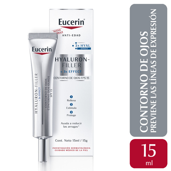 Imagen de EUCERIN HYALURON-FILLER CONTORNO DE OJOS 15 ml