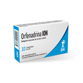 Imagen de ORFENADRINA ION 100 mg [10 comp.]