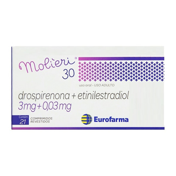 Imagen de MOLIERI 30 3+0,03mg [21 comp.]