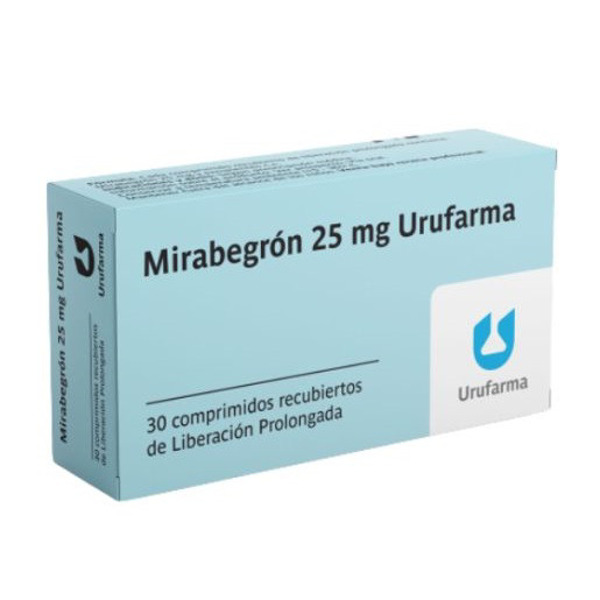 Imagen de MIRABEGRON URUFARMA 25 mg [30 comp.]