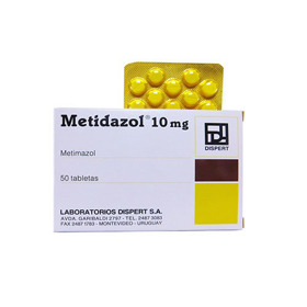 Imagen de METIDAZOL 10 mg [50 tab.]