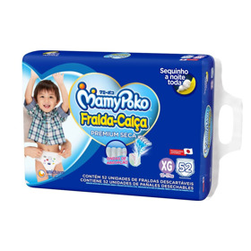 Imagen de MAMY POKO PANTS PAÑAL CALZA AZUL XG XG [52 uni.]