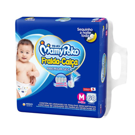 Imagen de MAMY POKO PANTS PAÑAL CALZA AZUL M M [68 uni.]