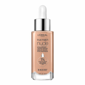 Imagen de LOREAL BASE LIQUIDA TRUE MATCH NUDE TINTED SERUM LIGHT MEDIUM 3-4 [30 ml]