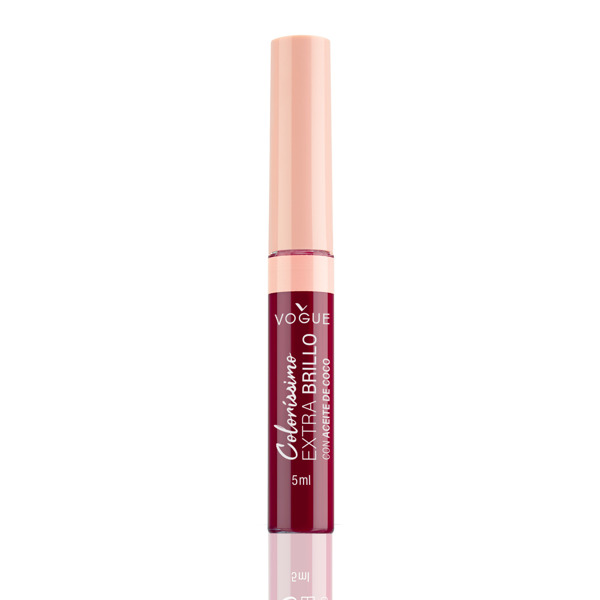 Imagen de VOGUE LABIAL LIQUIDO COLORISSIMO EXTRA BRILLO SANGRIA [5 ml]