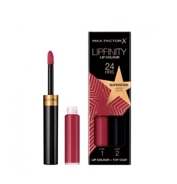 Imagen de MAX FACTOR LABIAL LIPFINTY COLOUR LIQUIDO 86 SUPERSTAR [4 gr]