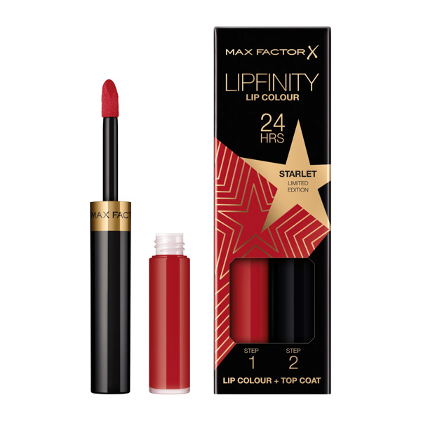 Imagen de MAX FACTOR LABIAL LIPFINTY COLOUR LIQUIDO 88 STARLET [4 gr]