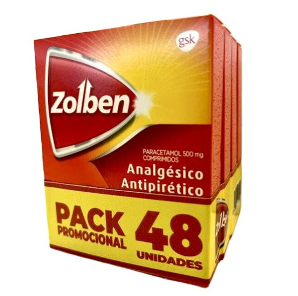 Imagen de ZOLBEN PACK 500 mg [48 comp.]