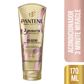 Imagen de PANTENE ACONDICIONADOR 3 MINUTES MIRACLE COLAGENO 170ml