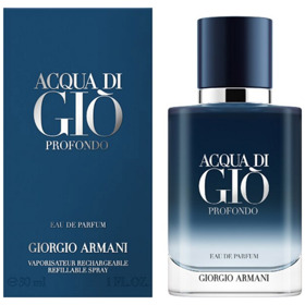 Imagen de GIORGIO ARMANI ACQUA DI GIO PROFONDO EDP RECARGABLE [30 ml]