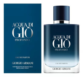 Imagen de GIORGIO ARMANI ACQUA DI GIO PROFONDO EDP RECARGABLE [100 ml]