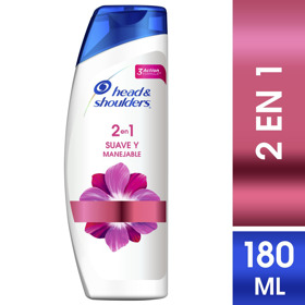 Imagen de HEAD&SHOULDERS SH. 2EN1 SUAVE Y MANEJABLE [180 ml]