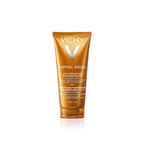 Imagen de VICHY CAPITAL SOLEIL LAIT AUTOBRONCEANTE ROSTRO CUERP0 [100 ml]