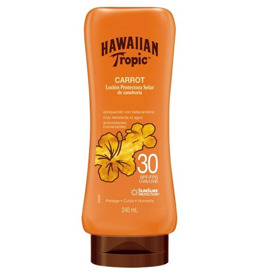 Imagen de HAWAIIAN CARROT LOCION PROTECTORA DE ZANAHORIA TANNING LOTION 30 fps [240 ml]