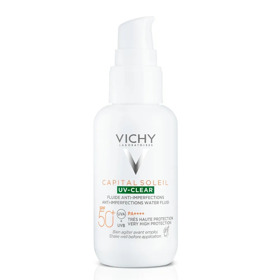 Imagen de VICHY CAPITAL SOLEIL UV CLEAR FUIDO ANTI IMPERFECCIONES 50 fps [40 ml]