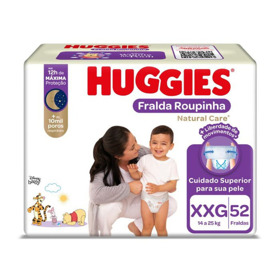 Imagen de HUGGIES NATURAL CARE HIPER PANTS XXG XXG [52 uni.]