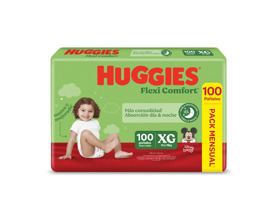 Imagen de HUGGIES FLEXI COMFORT PACK AHORRO XG [100 uni.]