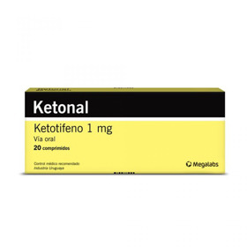 Imagen de KETONAL 1 mg [20 comp.]