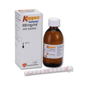 Imagen de KEPPRA SOLUCION ORAL 100 mg [300 ml]