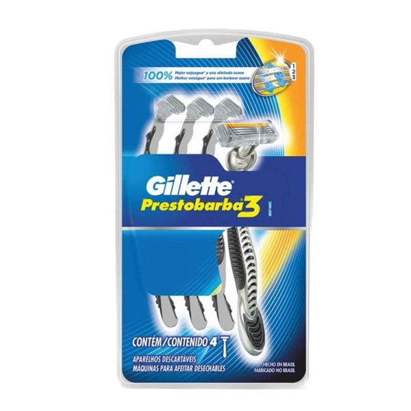 Imagen de GILLETTE PRESTOBARBA 3 HOMBRE [4 uni.]