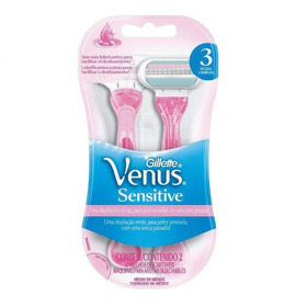 Imagen de GILLETTE VENUS 3 DESECHABLE SENSITIVE [2 uni.]