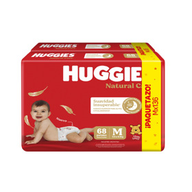 Imagen de HUGGIES SUPREME CARE PACK AHORRO M [136 uni.]